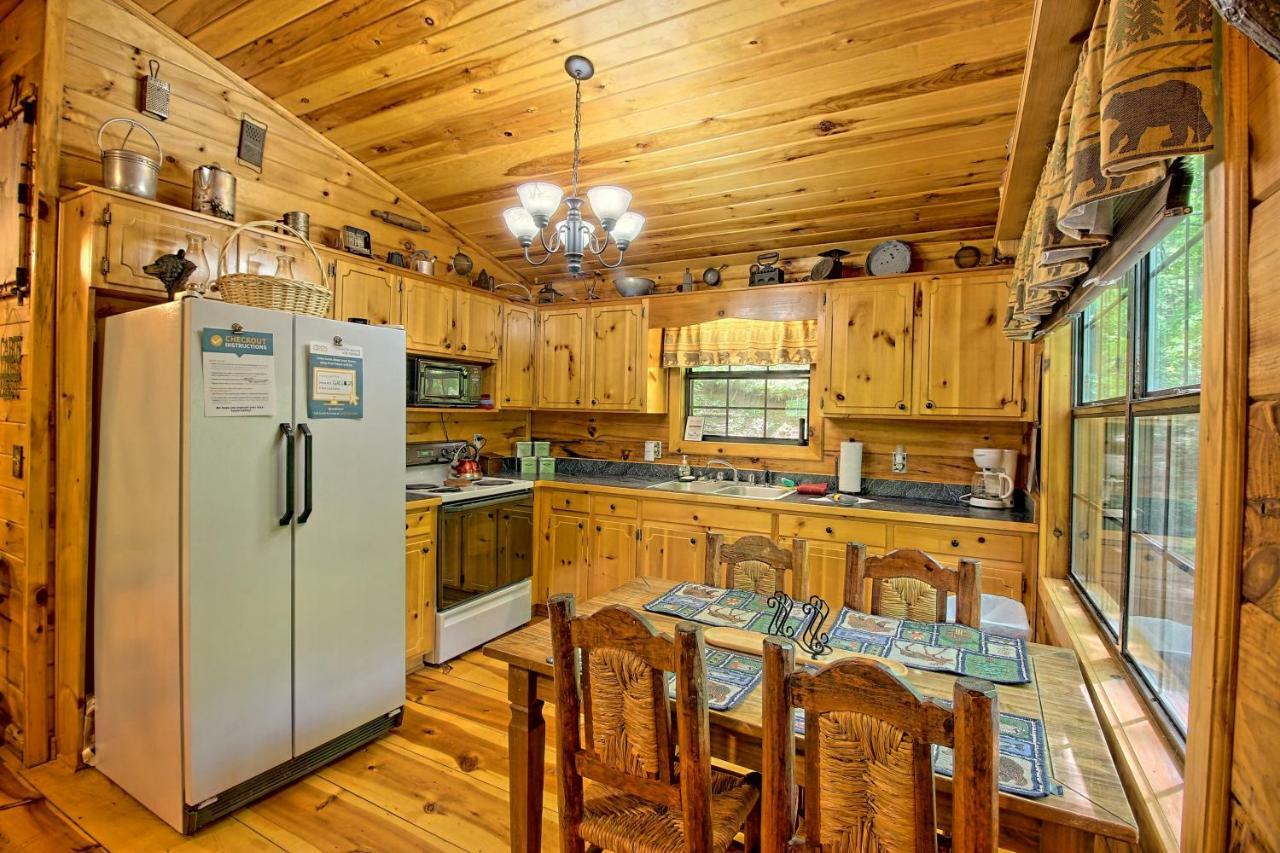 Tree Song Mountain Creek Cabin Ellijay Exterior foto