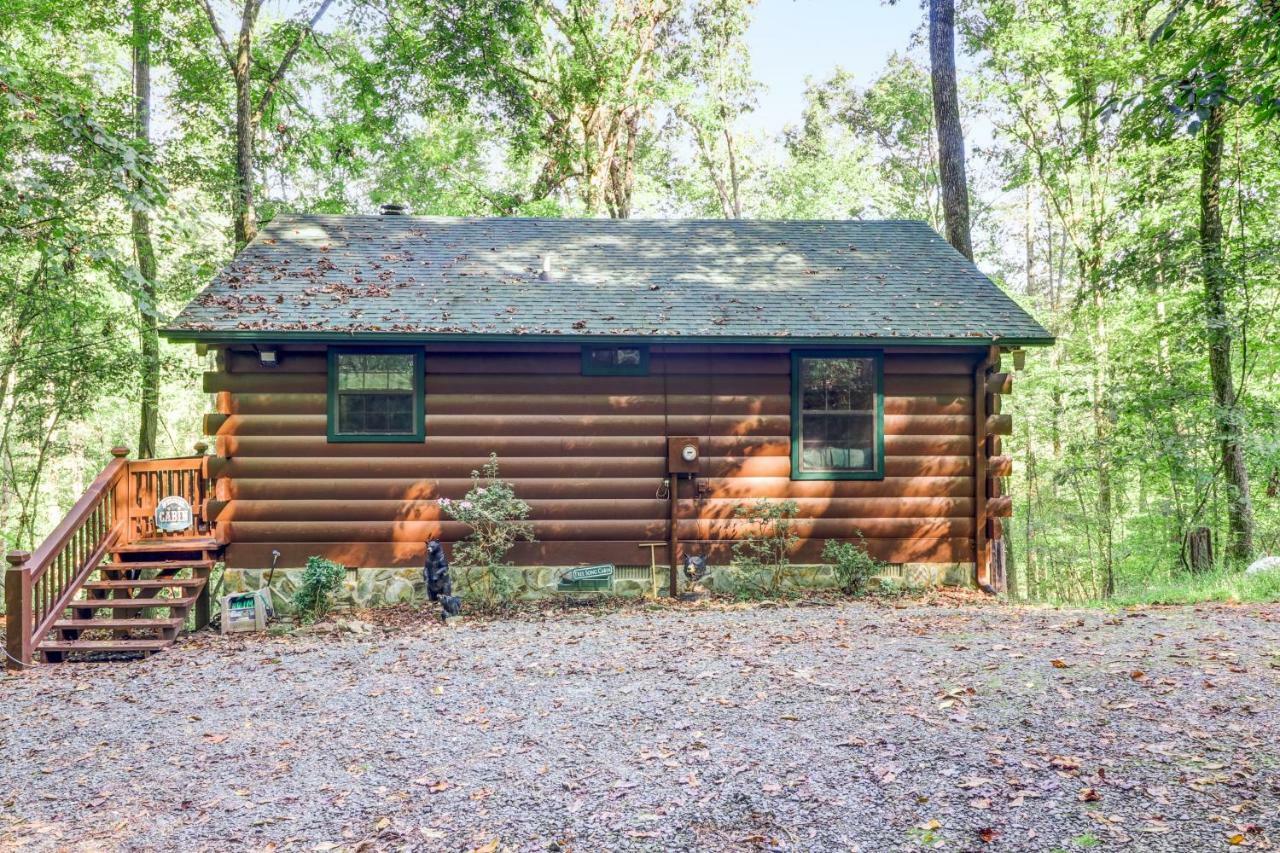 Tree Song Mountain Creek Cabin Ellijay Exterior foto