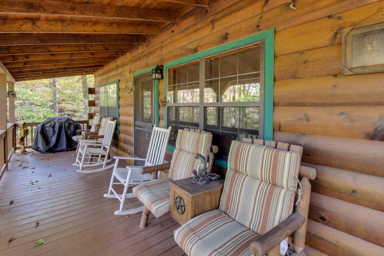 Tree Song Mountain Creek Cabin Ellijay Exterior foto