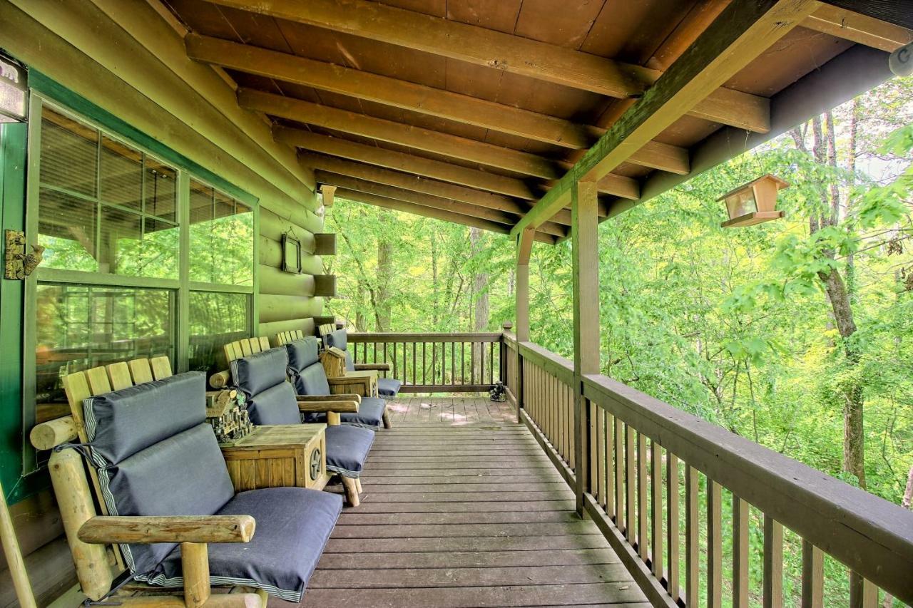 Tree Song Mountain Creek Cabin Ellijay Exterior foto